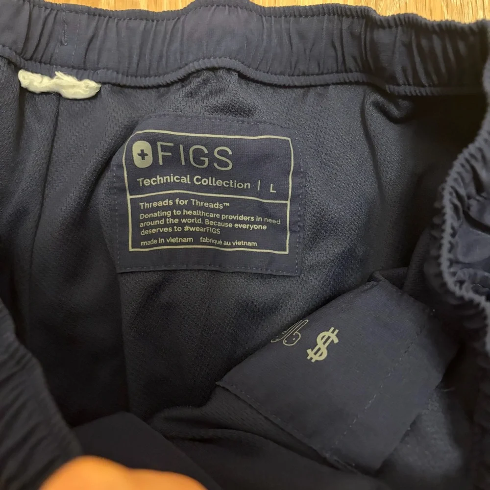 Figs FreeX Lined Cairo Men’s Large Scrub Pants Nurse Hospital Doctor